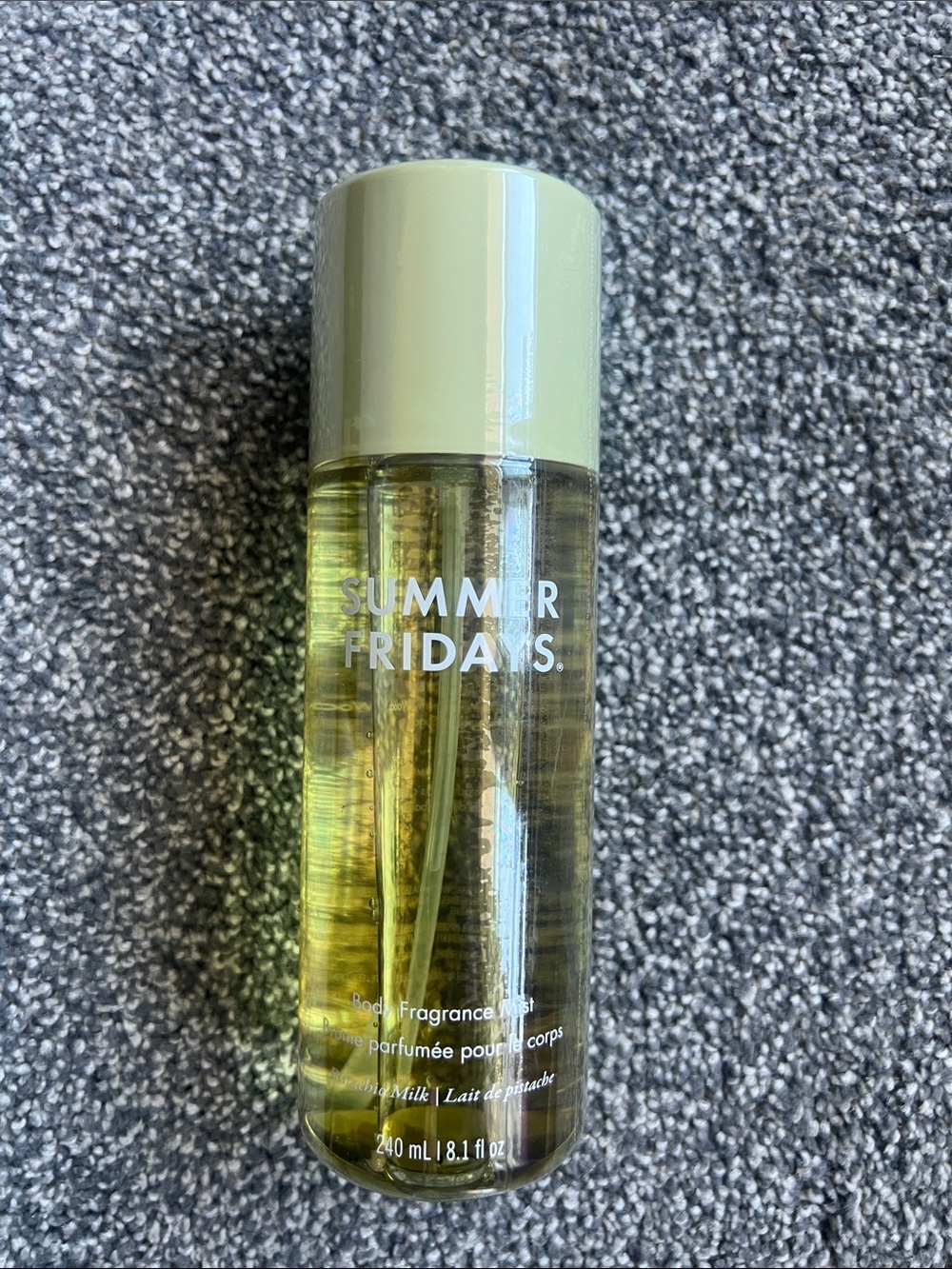 Summer Fridays Pistachio Milk Body Fragrance Mist - Light Green